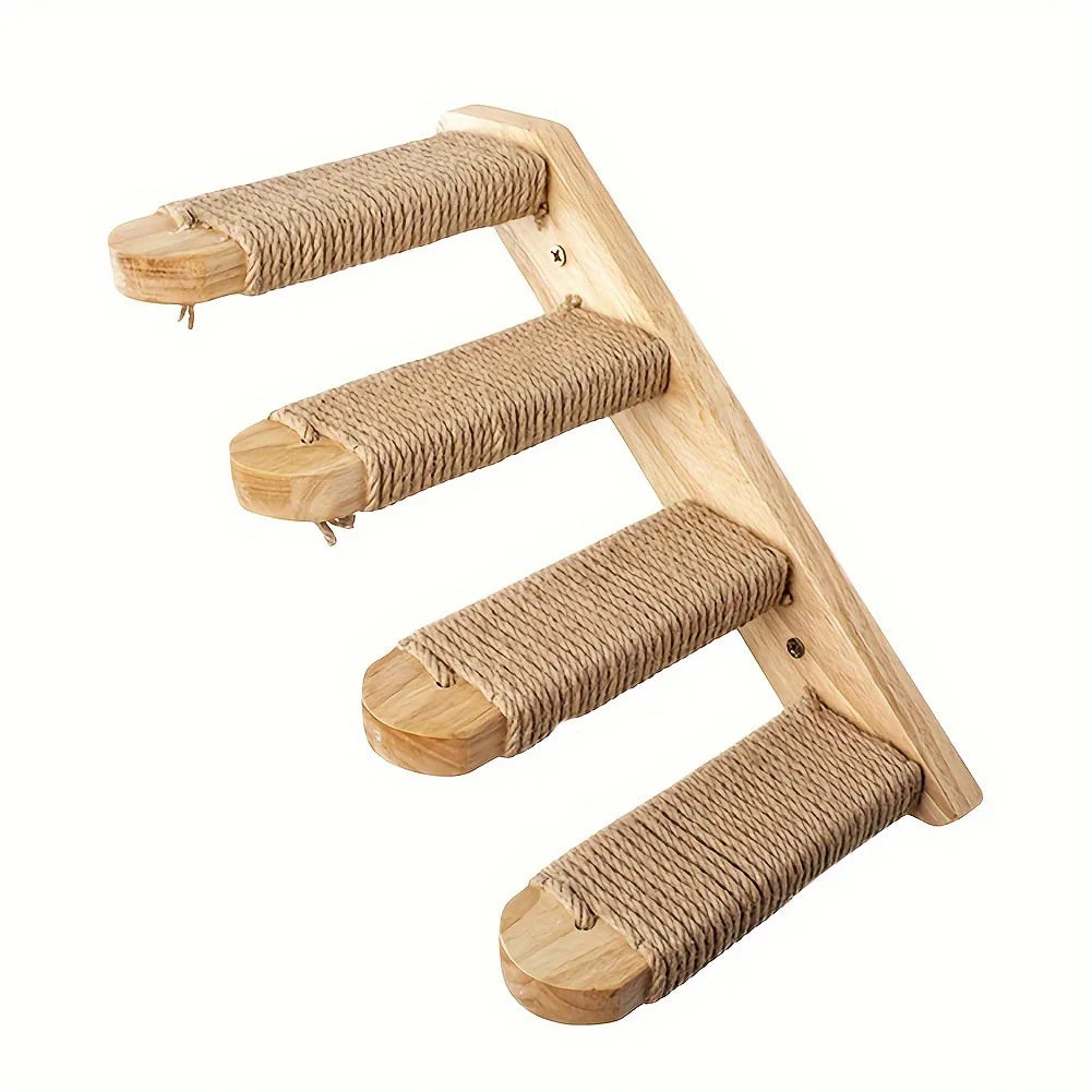 Cozy Cloud™ Wooden Climbing Steps for Your Furry Friend