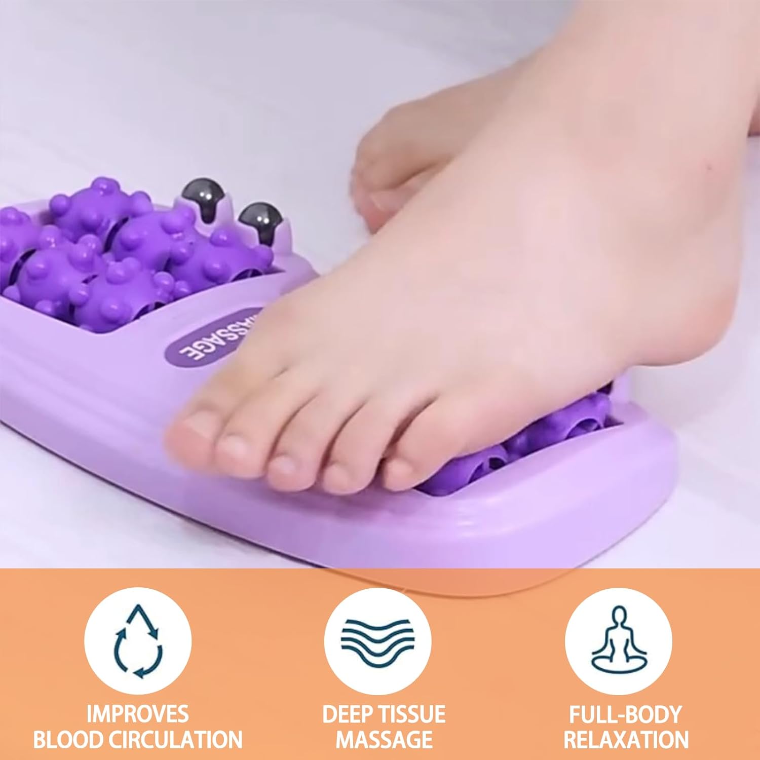 Heel Spur & Foot Pain Relief Dual Massage Roller