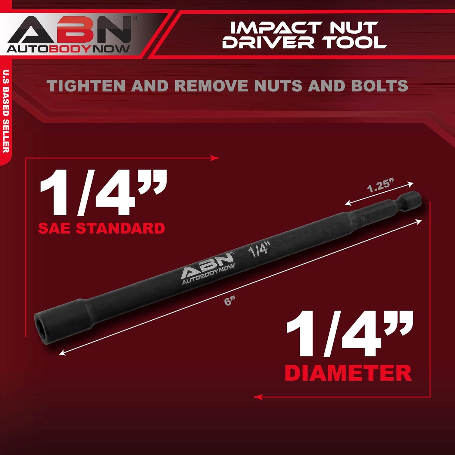 The Deep Reach™ Magnetic Impact Nut Driver Set