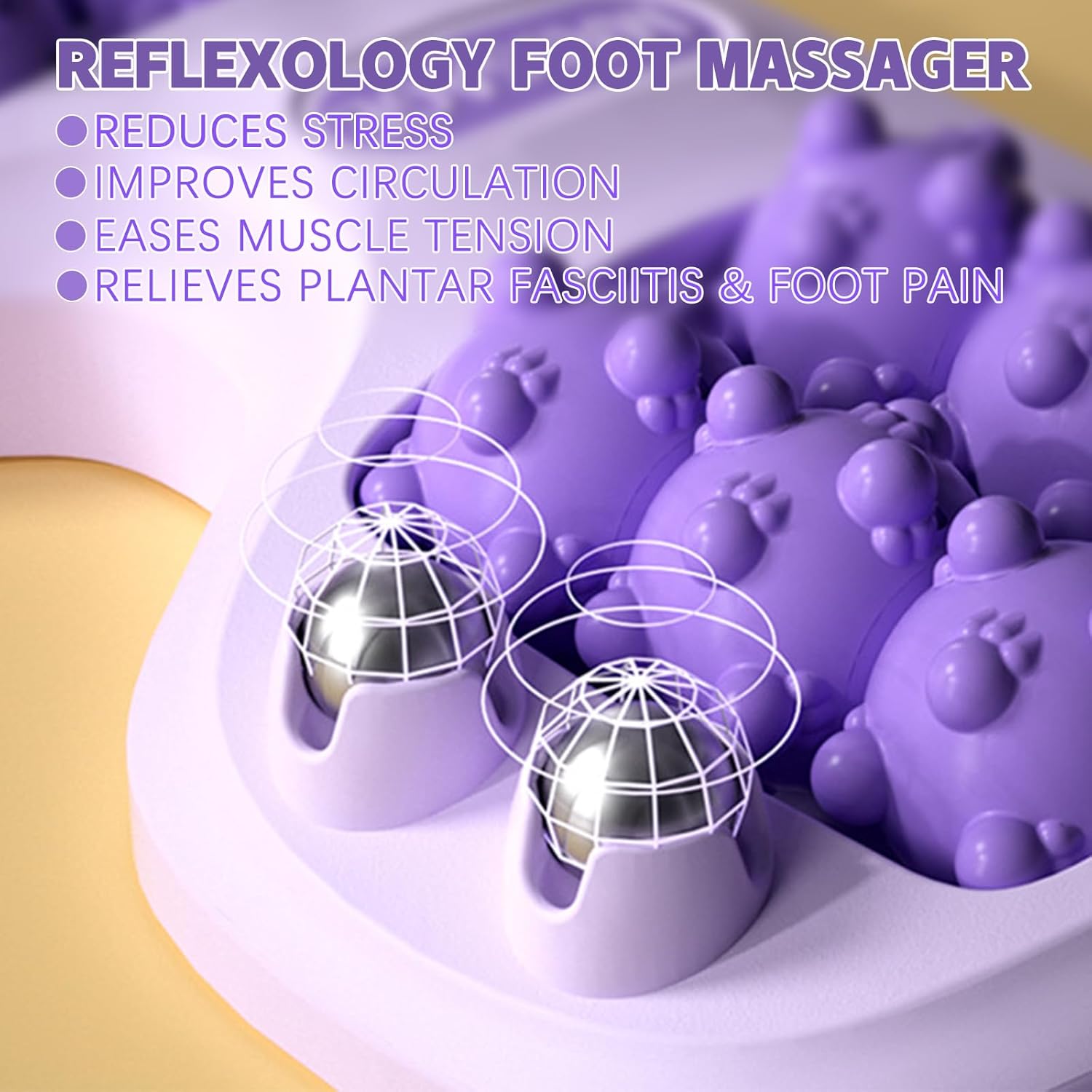 Heel Spur & Foot Pain Relief Dual Massage Roller
