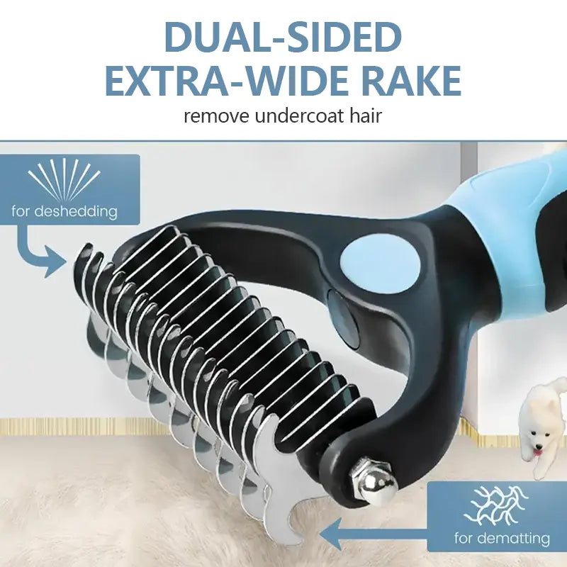 Happy Coat | Premium Undercoat Grooming Rake