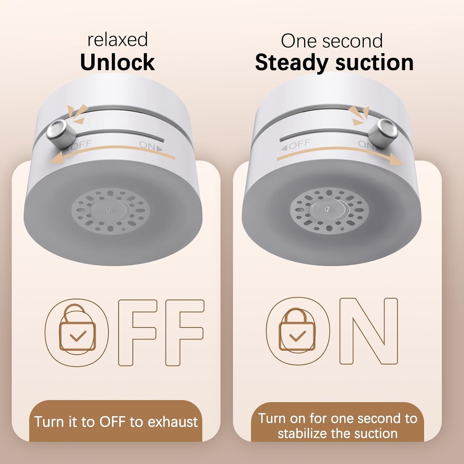 Vacuum Suction Magnetic Phone Mount | Foldable Hands-Free Holder for Car & Gym
