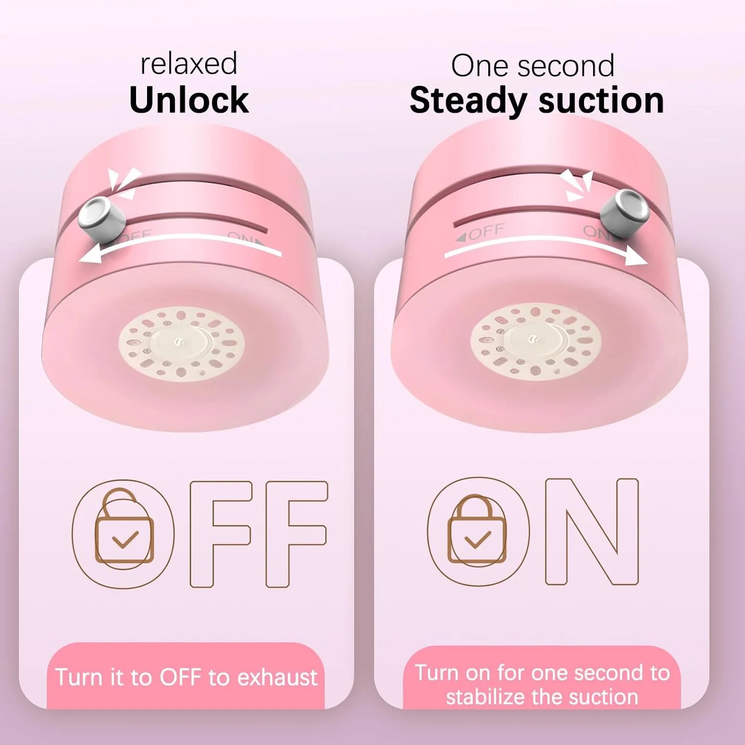 Dnxniaify Cell Phone Holder Vacuum Magnetic Adsorption for Mount Convenient Folding Suction Cup Household Lazy Holder for Multi-Purpose Scenes