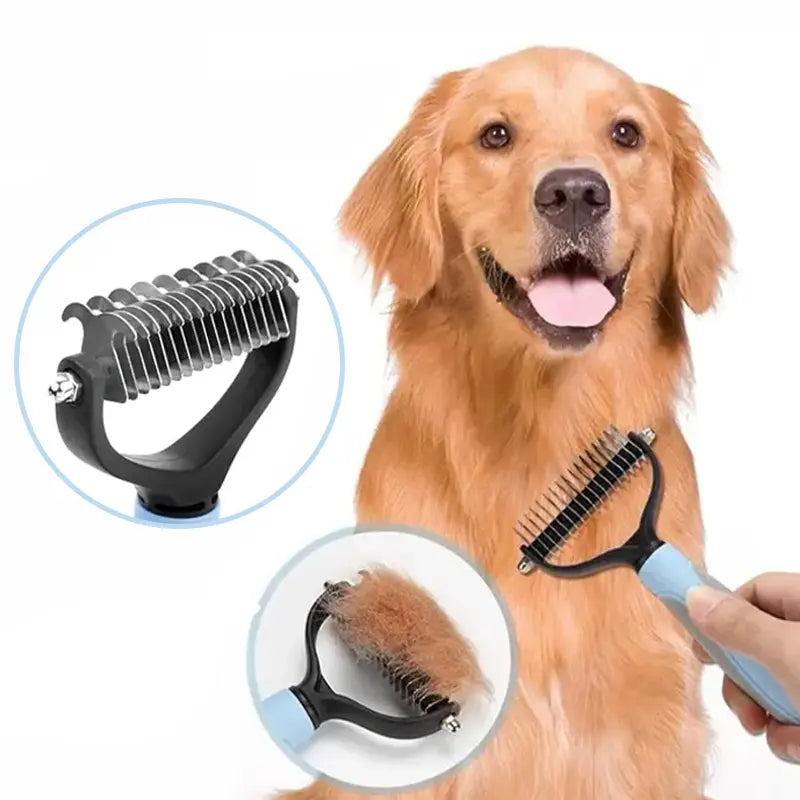 Happy Coat | Premium Undercoat Grooming Rake