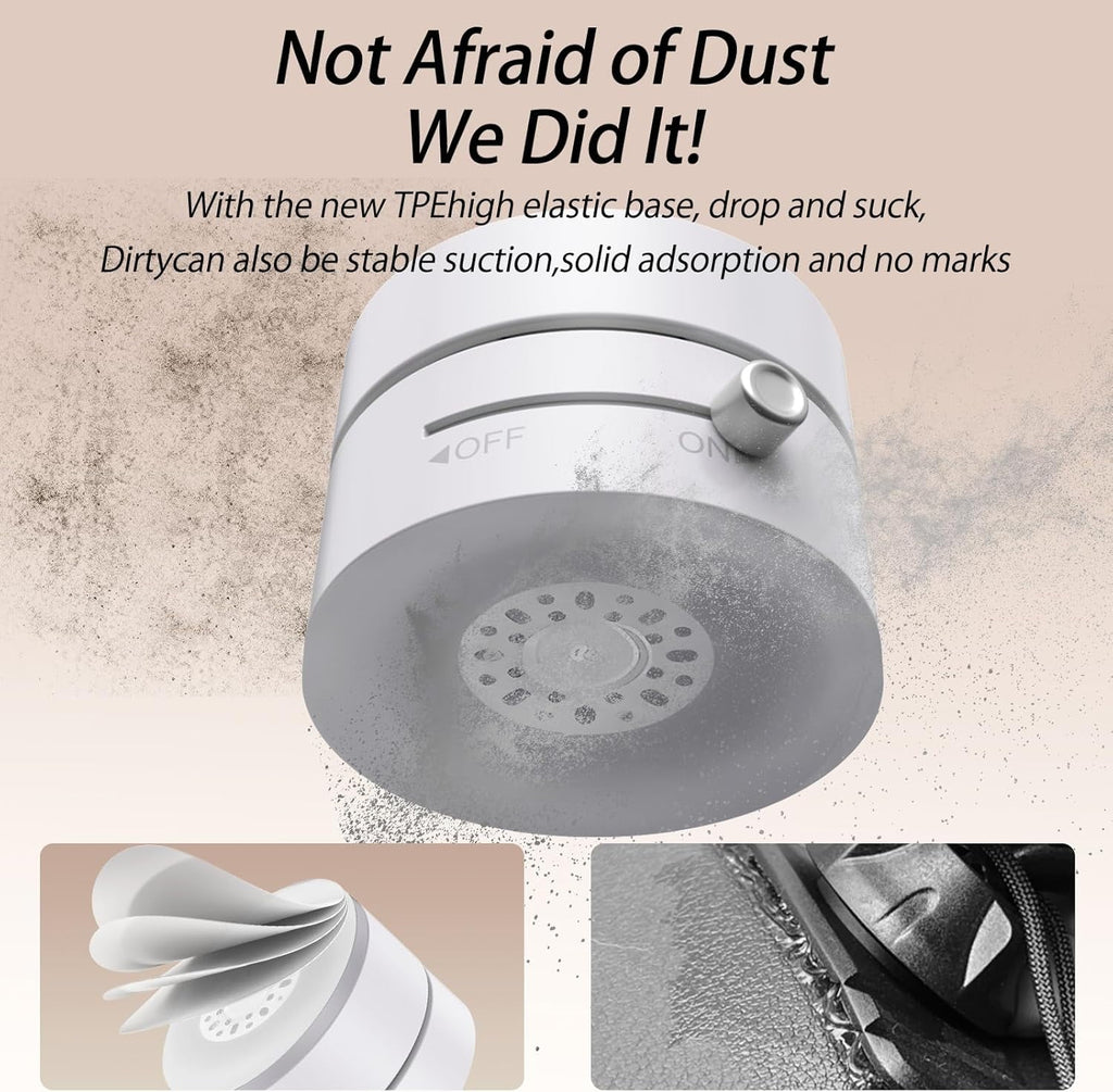 Vacuum Suction Magnetic Phone Mount | Foldable Hands-Free Holder for Car & Gym